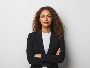 Portret biznesowy - piękna kobieta - kierownik, dyrektor, manager