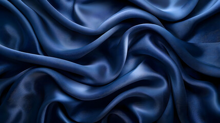 Obraz premium Abstract Blue Fabric Texture Background Illustration