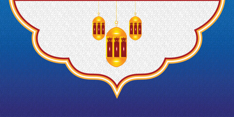 islamic background vector