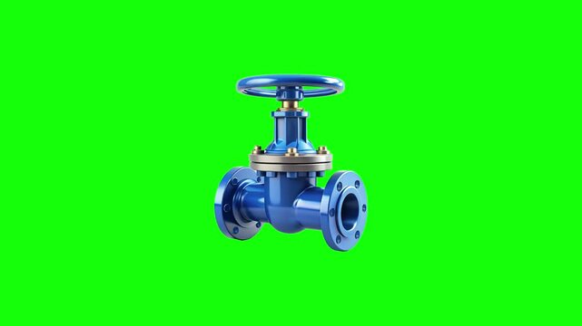Blue pamp green screen animation motion graphic with chroma key clip template 4k Background. Easy removed green screen. High resolution. Ultra High Definition, 4k video.