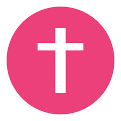 Obraz premium Latin Cross Icon