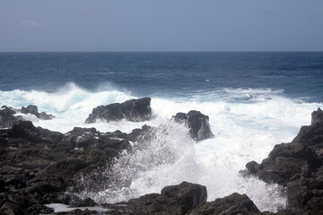 Kueste bei El Golfo, Lanzarote