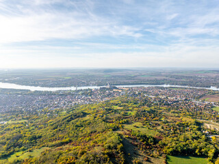 Esztergom in Autumn, Hungary, Landscape