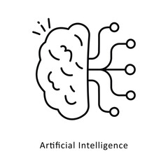 Artificial Intelligence isometric stock illustration. EPS File stock illustration