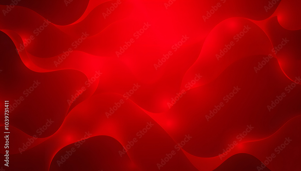 Wall mural abstract red pattern background for website banner and paper card decorative design element isolated