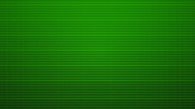 Green CRT screen flickering animation, screen footage with signal noise stripes and glitch suitable for motion design.