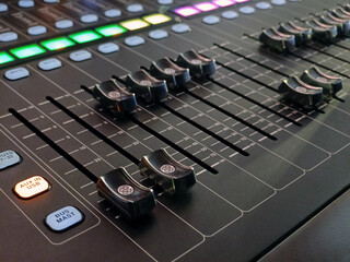 Audio mixer, sound engineer, sound mixer, concert.