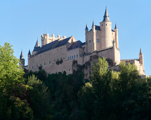 Naklejka premium Alcázar de Segovia