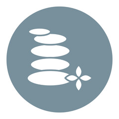 Hot Stone Icon