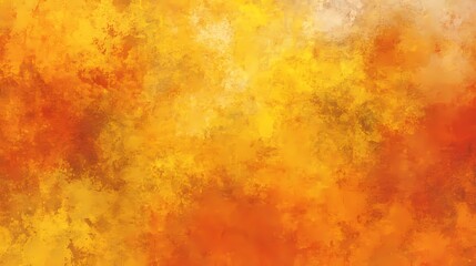 Fototapeta premium Abstract Orange and Yellow Watercolor Background Texture