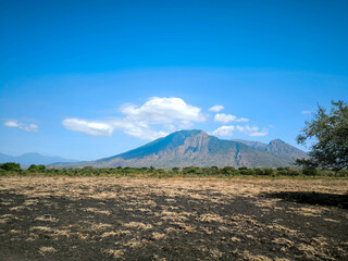 mountains in baluran national park east java