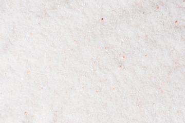 Natural Himalayan Pink Salt Fine Ground Top View Abstract Texture Background