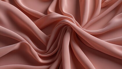 Fototapeta premium A flowing georgette fabric gently billowing, showcasing its sheer quality and delicate drape, ideal for blouses and evening gowns, Generative AI