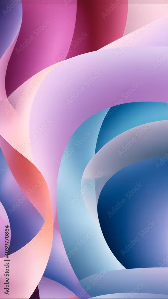 Poster abstract pastel colors blend together in an artistic display created on a smooth surface during the 