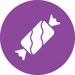Bonbon glyph circle icon