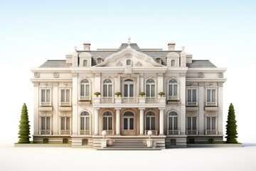 Fototapeta premium Mansion architecture building house.