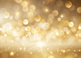 Obraz premium Abstract Gold Bokeh Background for Elegant Minimalist Photography and Creative Designs