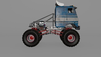 MONSTER TRUCK © Masihullah