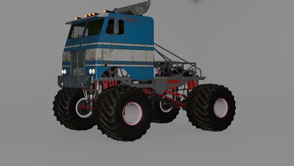 MONSTER TRUCK © Masihullah