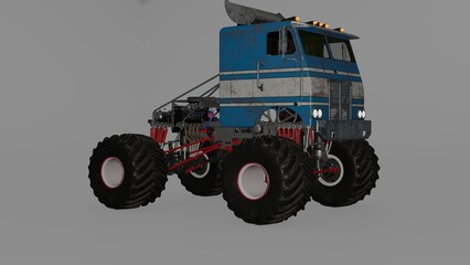 MONSTER TRUCK © Masihullah