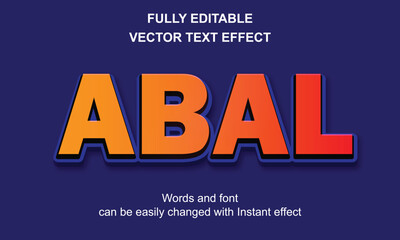 3D Text Effect