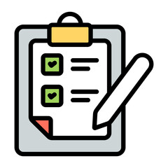Premium download icon of checklist 

