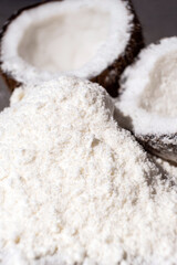 Coconut Flour is a gluten free alternative flour made from dried shredded coconut.