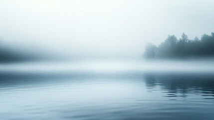 Fototapeta premium Foggy mist background serene and quiet