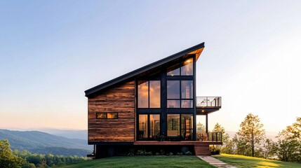 Modern Home Design Integrating with Natural Surroundings