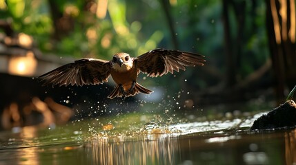 Fototapeta premium Bird in nature