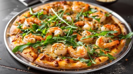 A delicious pizza topped with melted cheese and a colorful mix of fresh vegetables, including bell peppers, onions, and olives. The perfect balance of savory cheese and vibrant, crunchy veggies.