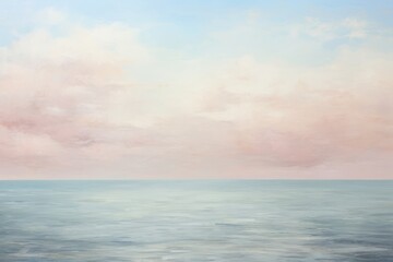 Obraz premium Ocean painting outdoors horizon.