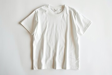 White t shirt t-shirt sleeve white background.