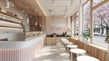 kitchen dining table with luxurious marble decoration