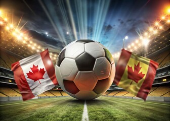 Belgium vs Canada Football Cup 2022 Schedule and Results Background Design for Sports Events
