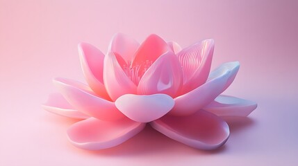 Pink Flower Illustration
