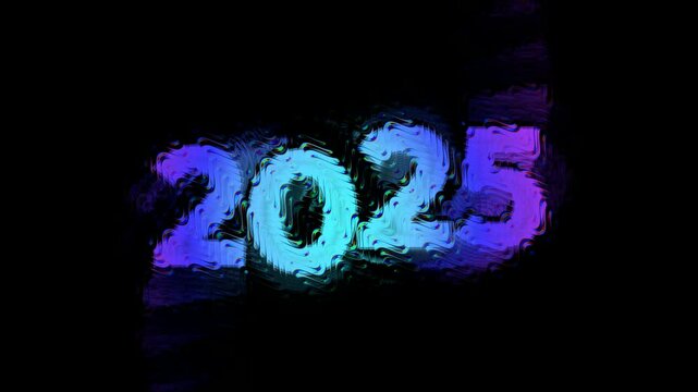 Happy new year 2025 Animation 
