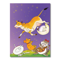 Nursery rhymes Hey, Diddle, diddle