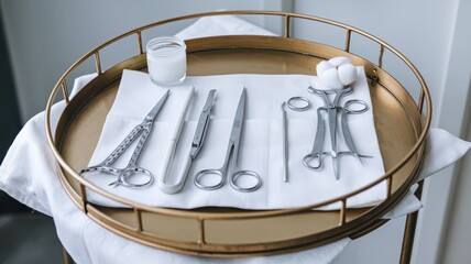 Comprehensive Collection of Surgical Instruments for Every Procedure Essential Surgical Tools Kit Professional Health Care Scalpels Retractors For Surgery Background
