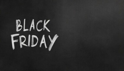 Obraz premium black friday