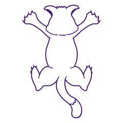 Cat Claws Clutched On A Wall Scratching Clenched Adorable Cool Looks Happy Sweet Little Smile Face Kitten Pet Design Funny Cool Cartoon Cute Cats Lovers Comic Fun Love Kittens Adorable Feline Like Pla