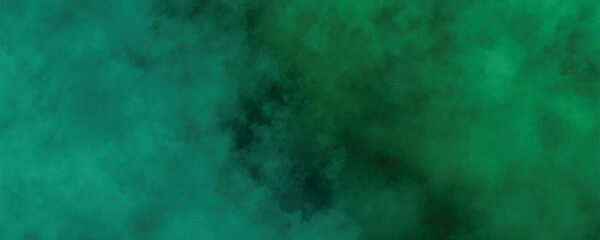 Ethereal and Atmospheric Misty Clouds in Soft Aqua Tones Gradually Fading Into Darkness for Elegant Background Use
