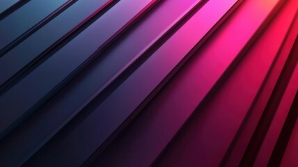 Obraz premium Colorful Abstract Waves Lit by Radiant Neon Tones