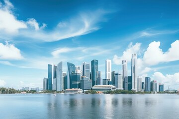 Fototapeta premium City architecture cityscape outdoors.
