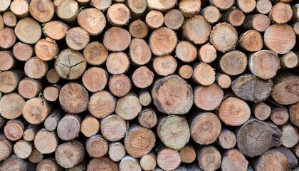 Winter Wood Pile