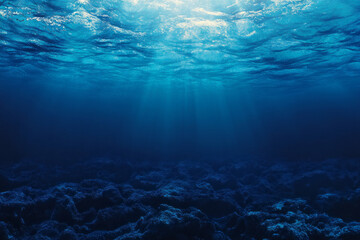 Obraz premium underwater serenity: exploring the wonders of the ocean depths