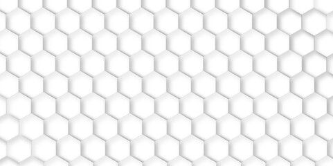 Abstract white background with hexagons. Abstract hexagon polygonal pattern background vector. H concept design abstract technology background vector EPS, White hexagon tiles abstrac bg.