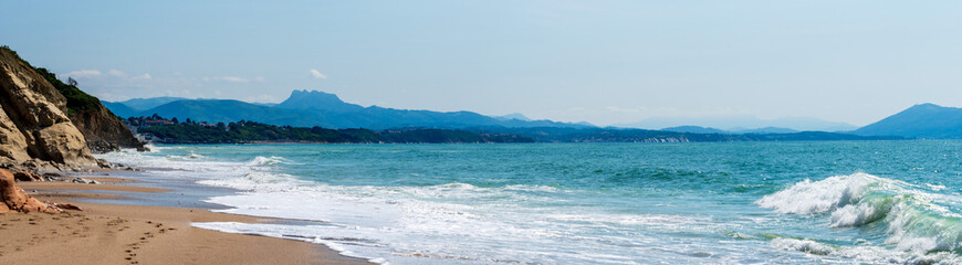 Panoramique côte basque