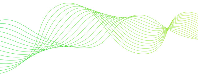 Abstract modern stream wave background and wave curve lines. Frequency sound wave lines and twisted curve lines. Wavy flowing dynamic smooth future technology curve