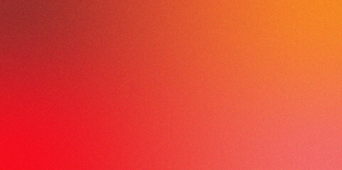 Bright red pink gradient blurred Rainbow background. Soft gradient backdrop with grain and noise. Colorful smooth banner template. Trendy colorful background for web, presentation, poster or card.